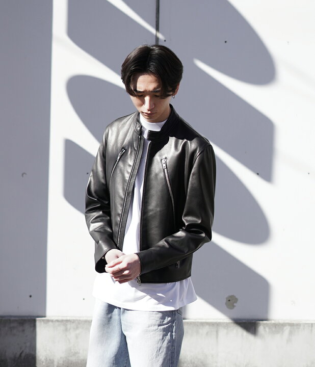 楽天市場】[送料無料]Maison Margiela : 5-ZIP LEATHER JACKET  