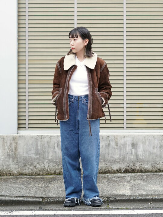楽天市場】77circa : [レディース]circa make fringe denim pants  