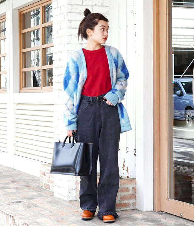 楽天市場】77circa : [レディース]circa make fringe denim pants  