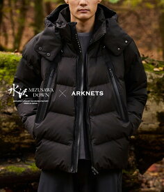 [送料無料]DESCENTE ALLTERRAIN 水沢ダウン : 別注 MIZUSAWA DOWN JACKET “GORE-TEX ENFOLD(エンフォルド) : ONLYARK-0-1032[NOA][WIS][D]