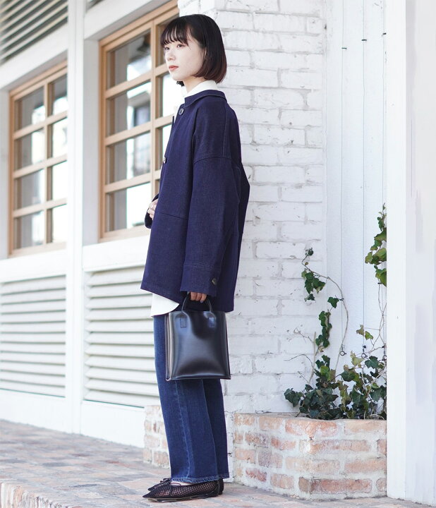 楽天市場】CLANE : [レディース]DENIM OVER JACKET : 16103-0512[DEA  