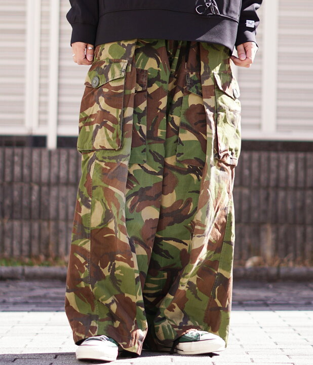 楽天市場】77circa / ナナナナサーカ : circa make UK camo wide cargo  