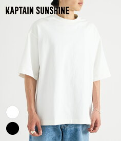 [送料無料]KAPTAIN SUNSHINE : Suvin Supima Tube Halfsleeve Tee Heavy : KSBSCS02[NOA][BJB][コンパクト]