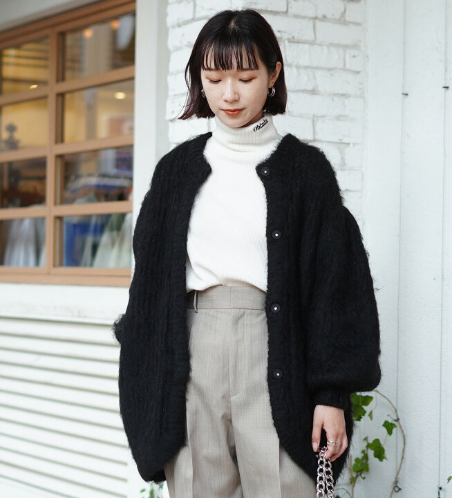 楽天市場】CLANE / クラネ : 【レディース】COLOR MOHAIR SHAGGY  