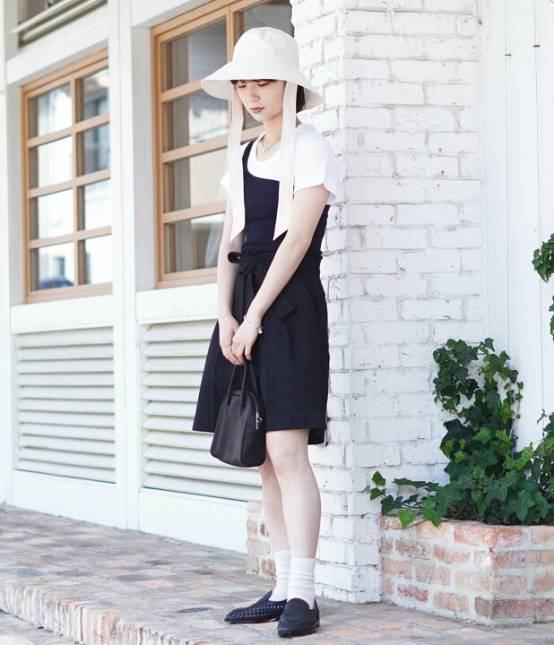 楽天市場】CLANE / クラネ : 【レディース】STITCH BELT HALF PANTS  