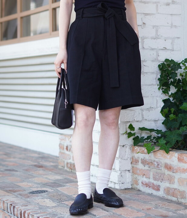 楽天市場】CLANE : [レディース]STITCH BELT HALF PANTS : 16110-7252  