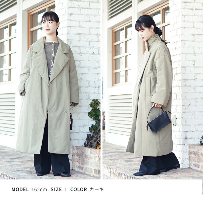 楽天市場】[送料無料]CLANE : [レディース]COLOR DOWN CHESTER COAT