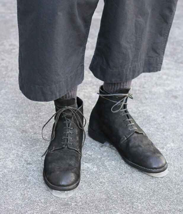 楽天市場】GUIDI : NEW MIDLACE BOOTS : 17-cordovanblk-4a[RIP 