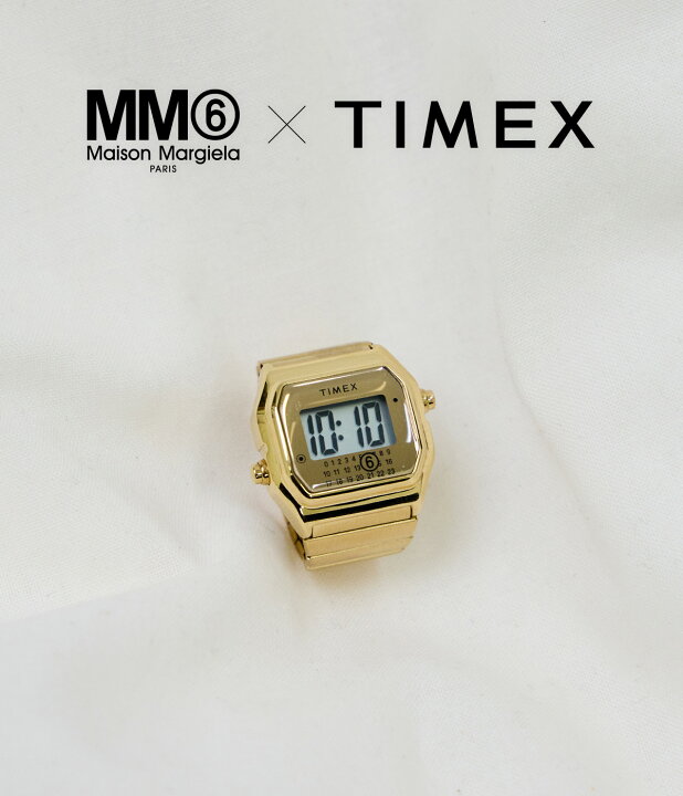 楽天市場】[送料無料]MM6 Maison Margiela : Timex x MM6 T80 Ring 