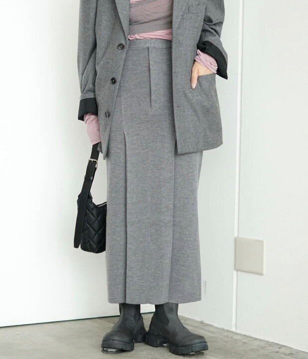 楽天市場】JUN MIKAMI : [レディース]ニットスカート : 24AW-13-N[ANN  