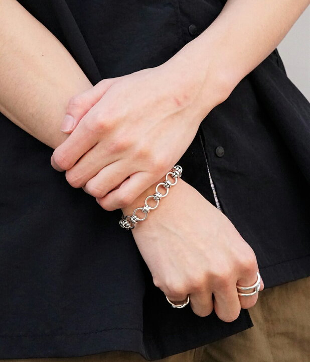 楽天市場】XOLO JEWELRY : Horn link Bracelet -12mm- : XOB019[COR 