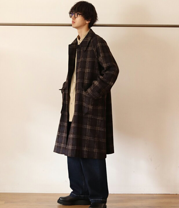 楽天市場】【送料無料】WEWILL / ウィーウィル : BALMACAAN COAT 