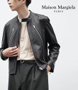 [送料無料]Maison Margiela : 5-ZIP LEATHER JACKET : S50AM0489-SY1460[RIP][BJB][U]