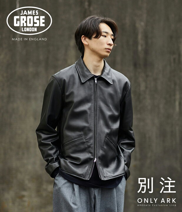 楽天市場】JAMES GROSE : [ONLY ARK]別注 CARLTON ZIP JACKET NEW 