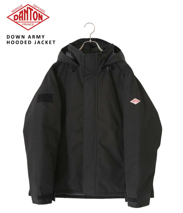 楽天市場】【送料無料】DANTON / ダントン : DOWN ARMY HOODED JACKET 