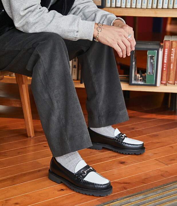 楽天市場】G.H.Bass : [ONLY ARK]別注 WEEJUN 90S LINCOLN MOC - calf  