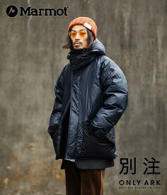 【送料無料】Marmot / マーモット : 【ONLY ARK】別注 MAMMOTH PARKA : マンモス ダウン パーカー ストリート 00's タウンユース アーカイブモデル ナイロン 20デニール スマートフォン収納可能 防水性 保温性 オーバーサイズ : ONLYARK-0-1046【AST】【REA】