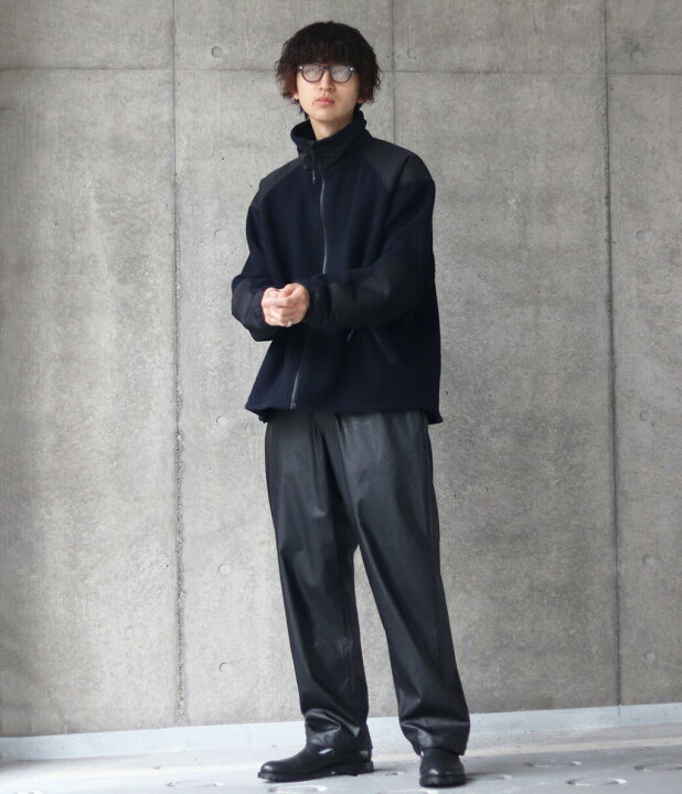 楽天市場】URU : WOOL CASHMERE FLEECE - ZIP UP BLOUSON : 23FWCF02 