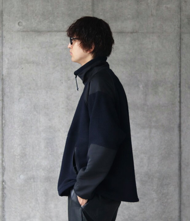 楽天市場】URU : WOOL CASHMERE FLEECE - ZIP UP BLOUSON : 23FWCF02 