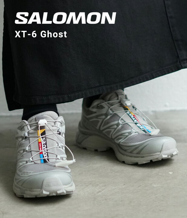 楽天市場】SALOMON SNEAKERS : XT-6 Ghost Gray/Ghost Gray/Gray 