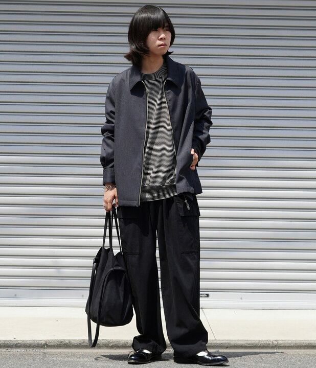 楽天市場】ATON : COTTON VOILE SATIN PARATHUTE CARGO PANTS / 全2色  