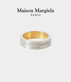 【送料無料】Maison Margiela / メゾン マルジェラ : RING / 全2色 : リング 指輪 シルバー925 ブランドロゴ 刻印 男女兼用 メンズ プレゼント ギフト 贈り物 ブランド箱付き ファッション小物 ハイブランド シンプル ミニマル : SM1UQ0081-SV0158【BJB】【RIP】