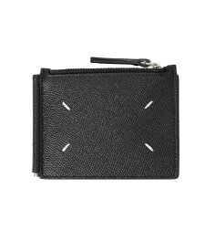 【送料無料】Maison Margiela / メゾン マルジェラ : Wallet Slim Pincer : ウォレット スリム ペンチ 財布 牛革 グレインエンボスレザー イタリア コンパクト ブラック シンプル 上品 ミニマム ブランド ギフト 贈り物 ファッション : SA1UI0018-P4745【BJB】