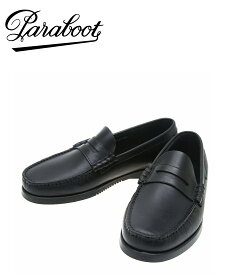 Paraboot / パラブーツ : CORAUX-Noir- : コロー メンズ シューズ 革靴 ブーツ ローファー 短靴 レザー モカシン ミスタリースペック オリジナルレザー 黒皮 メンズシューズ : 93612 【MUS】【BJB】