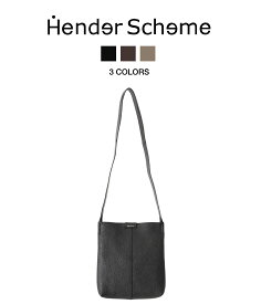 【送料無料】Hender Scheme / エンダースキーマ : piano shoulder small / 全3色 : ピアノショルダースモール ブラック ブラウン トープ レザーショルダーバッグ スナップボタン カウレザー シボ 日本製 デイリーユース : tq-rb-pss【COR】