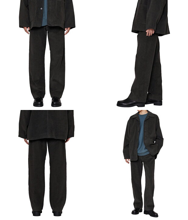楽天市場】PORT BY ARK : Corduroy Curve Trousers / 全2色 : PO14 