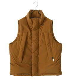 【送料無料】DAIWA PIER39 / ダイワ ピアサーティナイン : GORE-TEX INFINIUM FIELD DOWN VEST : ゴアテックス インフィニアム フィールド ダウン ベスト ブラウン ミリタリー 米軍 撥水 防風 透湿 高品質 ジップポケット ナイロン ゆったり: BW-18022W【PIE】