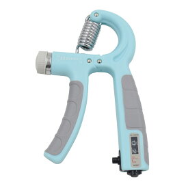 自動計数 握力 トレーニング ハンドグリップ 可変式 握力を鍛える道具 パワーグリップ ストレス解消グッズ ハンドグリッパー 筋トレグッズ 5〜60kgの調整可能なグリッパー フィットネスやリハビリテーションに最適 回数カウント機能付き(ブルー)