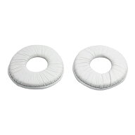 ヘッドホンカバー ホワイト MDR-ZX100、MDR-ZX110、MDR-ZX300、MDR-V150、MDR-V250、MDR-V300、MDR-V200…