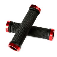 マウンテンバイクロック可能なハンドルバーグリップ　自転車滑り止めゴムハンドルカバー　再利用可能な自…
