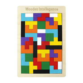 テトリス 木製パズル パズル 子供 パズルゲーム 木製テトリス 知育玩具 から 子供 誕生日プレゼント 積み木 パズル ブロック おもちゃ 男の子 女の子 幼児 早期教育 安全