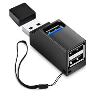 usb 拡張 usb 増設 usbハブ usb3.0 ハブ USBハブ 3ポート USB3.0 高速転送 5Gbps 1拖3 ハブ 分配器 直挿…