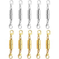 【10 個入り】ネックレス マグネット 留め具 ブレスレット パーツ マグネットクラスプ DIYアクセサリーパ…