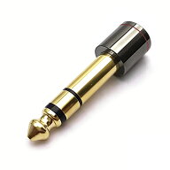 イヤホンジャック 6.3mm 3.5mm 変換 ステレオミニプラグ ステレオミニプラグ 変換 アダプター 金属製 6.3…