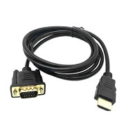 モニターケーブル hdmi vga 変換 hdmi 変換ケーブル vga ケーブル hdmi to vga HDMI VGA 変換ケーブル HD…