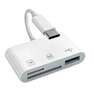 カードリーダー sdカードリーダー タイプc カードリーダー タイプc Type-C カードリーダー OTG対応 TF SD…
