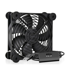 ファン usb 扇風機 冷却ファン 小型ファン pc 冷却 USB冷却ファン 5V 静音 小型放熱ファン 無段階三段調速 ルーター 光回線ONU モデム アンプ セットトップボックス用 底置き冷却 PBT素材