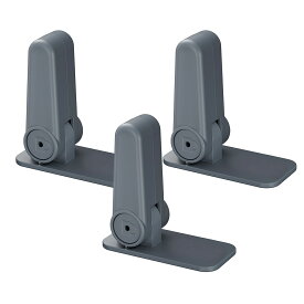 【3個入り】ドア 鍵 ドアノブ ロック 扉 ロック ドア 鍵 後付け 室内 チャイルドロック ドアロック ベビー セーフティロック ドアレバーロック ドアノブ固定ロック チャイルドロック 赤ちゃん 安全対策 扉 キャビネット オーブン対応