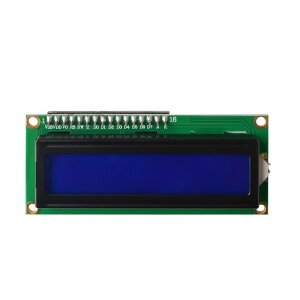 �d�q���i IIC I2C LCD1602A �t���f�B�X�v���C���W���[�� �u���[�o�b�N���C�g �]�ڊ�t�� 4���ڑ� Arduino�Ή� �����d�� �d�q�H�� DIY MCU�\�����W���[��