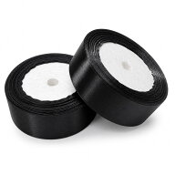 【2巻セット】リボン 手芸 サテンリボン 装飾材料 手芸 DIY ギフトラッピング 花束包装 ケーキ装飾用 2.5…