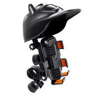 スマホホルダー バイクすまほホルダー バイク 携帯ホルダー 自転車 スマホ 日除けサンシェード付き 360度…