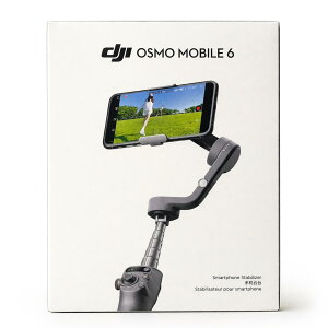 DJI OSMO MOBILE 6 �X�}�[�g�t�H���p�W���o�� �X�^�r���C�U�[ 3����u���␳ �����������b�h �܂肽���ݎ� �X�}�z�B�e ����B�e Vlog ���B��