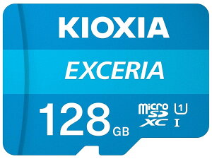 KIOXIA(LINVA) Ń microSD 128GB UHS-I Class10 (őǏox100MB/s) KLMEA128G