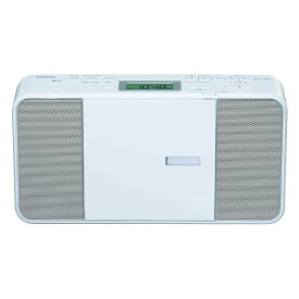 TOSHIBA(東芝) CDラジオ TY-C251(W) コンパクト スリム ボディー 縦型 ワイドFM 対応 B07NMST8KF