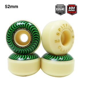 �y�X�P�{�[�E�B�[��/�X�P�[�g�{�[�h�z�y���������zSPITFIRE WHEELS(�X�s�b�g�t�@�C���[�E�E�B�[��)FORMULA FOUR (F4)CLASSIC / 101Du / 52mm�X�P�[�g�{�[�h�p�[�c / �E�B�[��