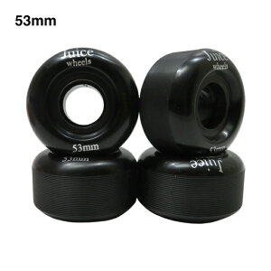 yXP{[EB[/XP[g{[hzJUICE WHEELS (W[XEEB[)SOFT WHEELS / BLACK / 53mm / 83A\tgEB[